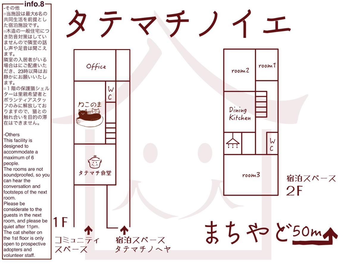 فندق Shared House Tatemachi In Gujo Hachiman المظهر الخارجي الصورة